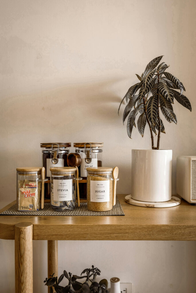 Airtight glass jar with stainless steel clamp lid for secure food storage